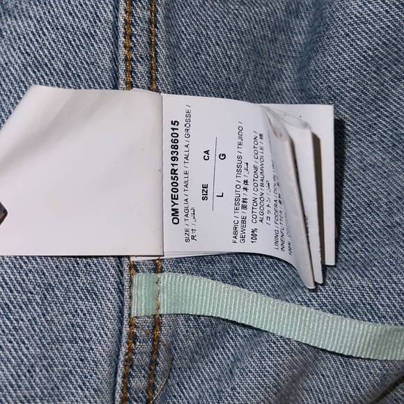 Mens Off-white denim jacket size L - Picture 7 of 7